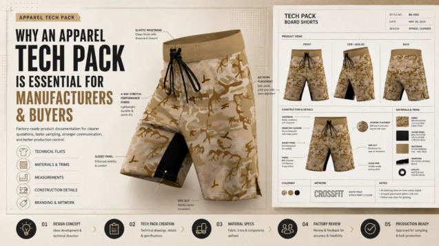 Why an Apparel Tech Pack Is Essential for Manufacturers & Buyers